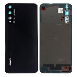 Huawei Nova 5T Yale-L61A - Akkumulátor fedőlap (Black) - 02353EFN Genuine Service Pack