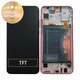 Huawei Honor 20 Lite - LCD Kijelző + Érintőüveg + Keret + Akkumulátor (Phantom Red) - 02352QMU Genuine Service Pack
