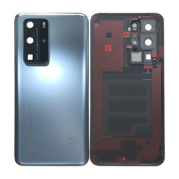 Huawei P40 Pro - Akkumulátor Fedőlap (Silver Frost) - 02353MNA Genuine Service Pack