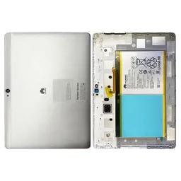 Huawei MediaPad M2 10.0 - Akkumulátor Fedőlap + Akkumulátor (Moonlight Silver) - 02351PGS, 02351FMT, 02350NXP, 02351CWE Genuine Service Pack