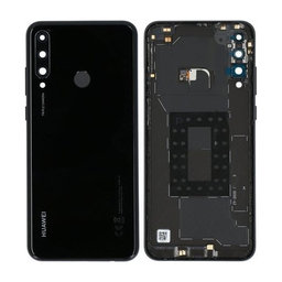 Huawei Y6p - Akkumulátor Fedőlap (Midnight Black) - 02353QQV Genuine Service Pack