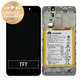 Huawei Honor 5c, Honor 7 Lite Dual - LCD Kijelző + Érintőüveg + Keret + Akkumulátor (Grey) - 02350TSP