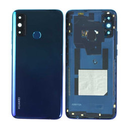 Huawei P Smart (2020) - Akkumulátor Fedőlap (Aurora Blue) - 02353RJX Genuine Service Pack