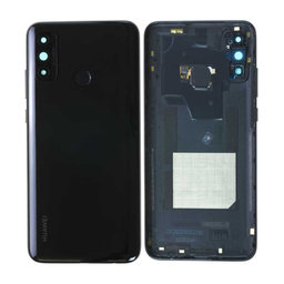 Huawei P Smart (2020) - Akkumulátor Fedőlap (Midnight Black) - 02353RJV Genuine Service Pack