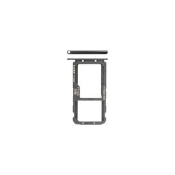 Huawei Mate 20 Lite SNE-LX1, SNE-L21 - SIM Adapter (Black) - 51661KAV Genuine Service Pack