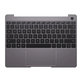 Huawei MateBook 13 2020 - C Fedőlap (Armrest) + Billentyűzet + Touchpad UK Version (Space Gray) - 02353MAW