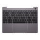 Huawei MateBook D15 2020 - C Fedőlap (Armrest) + Billentyűzet (Grey) (US) - 97060DJM
