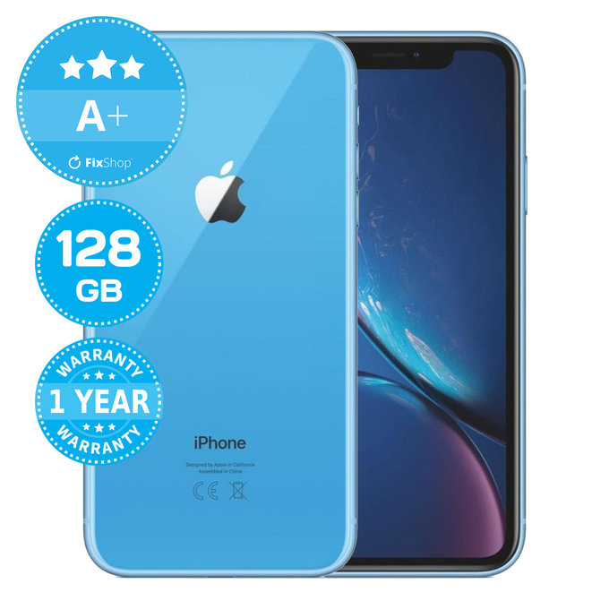 Apple iPhone XR Blue 128GB A+ Refurbished