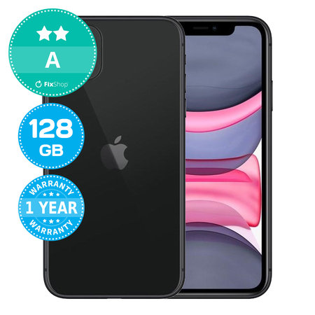 Apple iPhone 11 Black 128GB A Refurbished