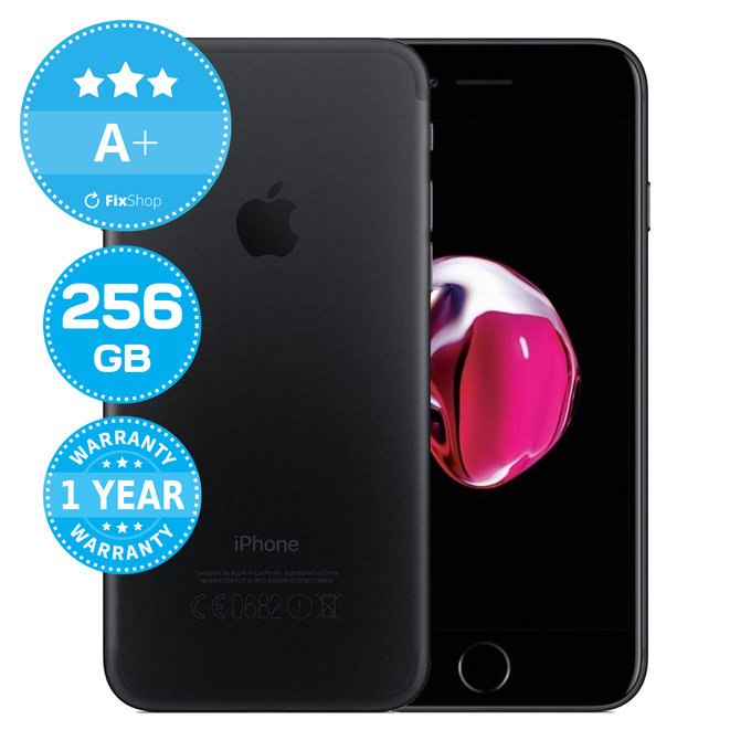 Apple iPhone 7 Black 256GB A+ Felújított