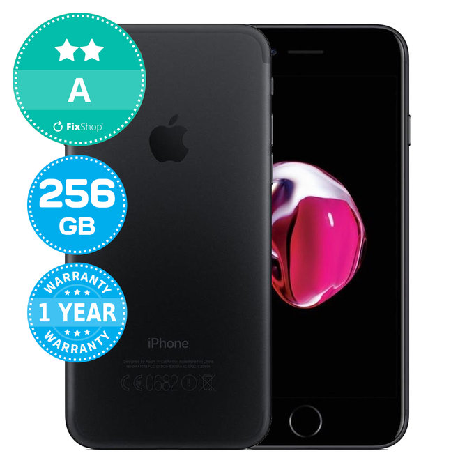 Apple iPhone 7 Black 256GB A Felújított