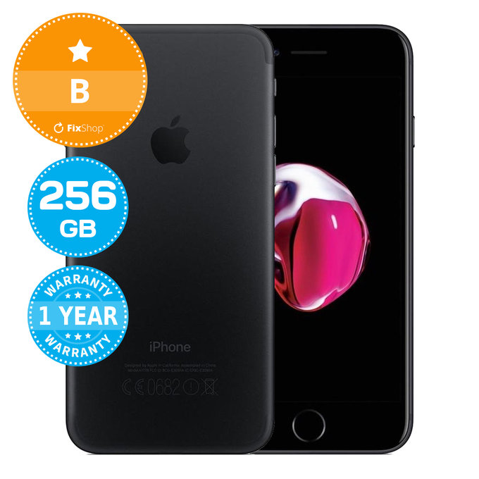 Apple iPhone 7 Black 256GB B Felújított