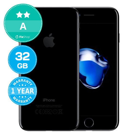 Apple iPhone 7 Jet Black 32GB A Felújított