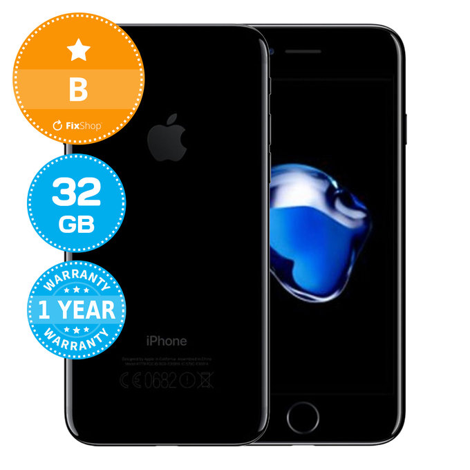 Apple iPhone 7 Jet Black 32GB B Felújított