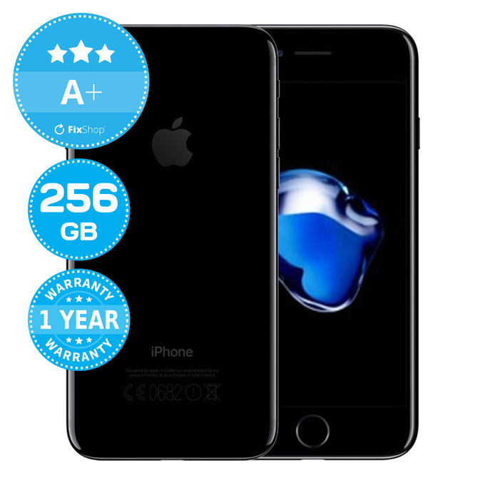 Apple iPhone 7 Jet Black 256GB A+ Felújított