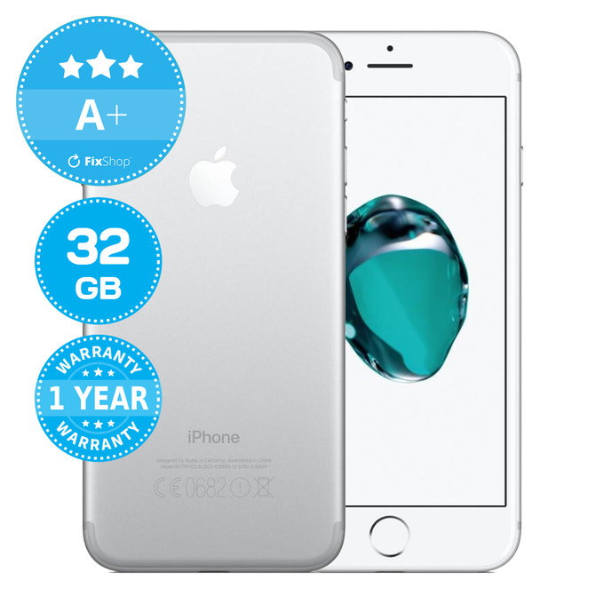 Apple iPhone 7 Silver 32GB A+ Felújított