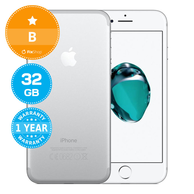 Apple iPhone 7 Silver 32GB B Felújított