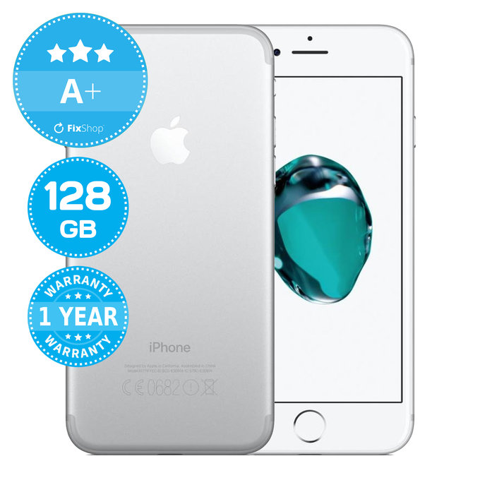 Apple iPhone 7 Silver 128GB A+ Felújított