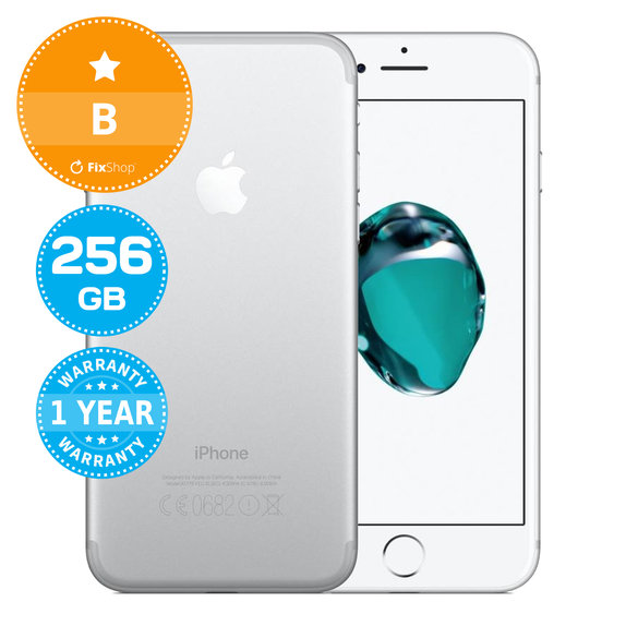 Apple iPhone 7 Silver 256GB B Felújított