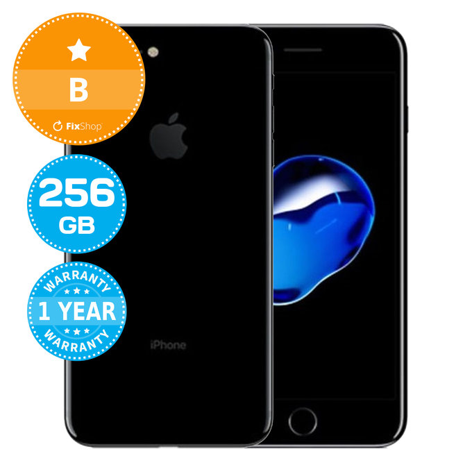 Apple iPhone 7 Plus Jet Black 256GB B Felújított