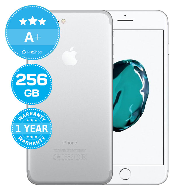 Apple iPhone 7 Plus Silver 256GB A+ Felújított