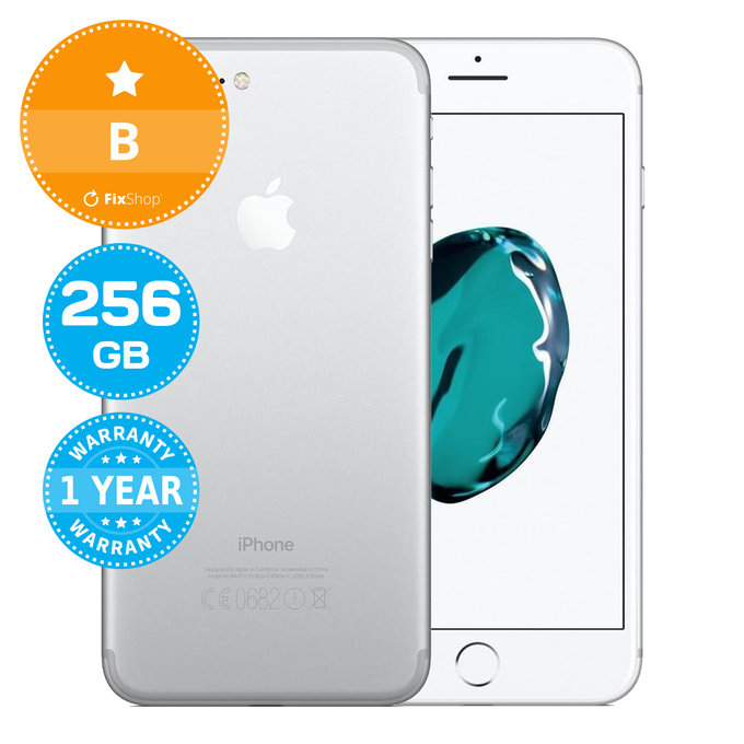 Apple iPhone 7 Plus Silver 256GB B Felújított