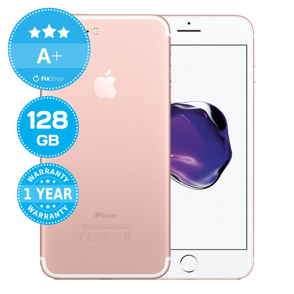 Apple iPhone 7 Plus Rose Gold 128GB A+ Felújított