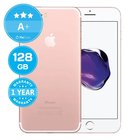 Apple iPhone 7 Plus Rose Gold 128GB A+ Felújított