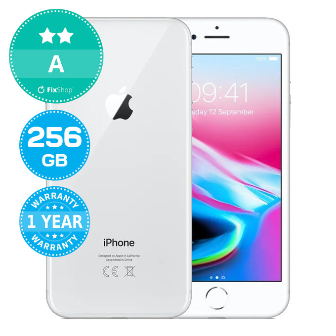Apple iPhone 8 Silver 256GB A Felújított