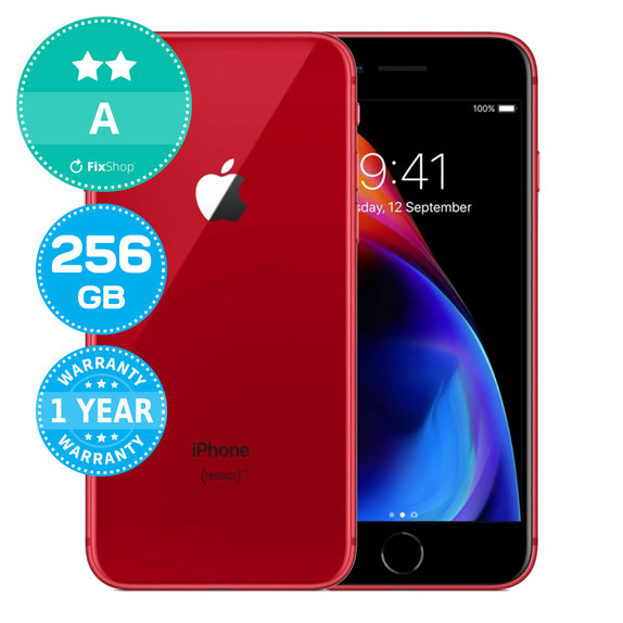 Apple iPhone 8 (PRODUCT)RED 256GB A Felújított