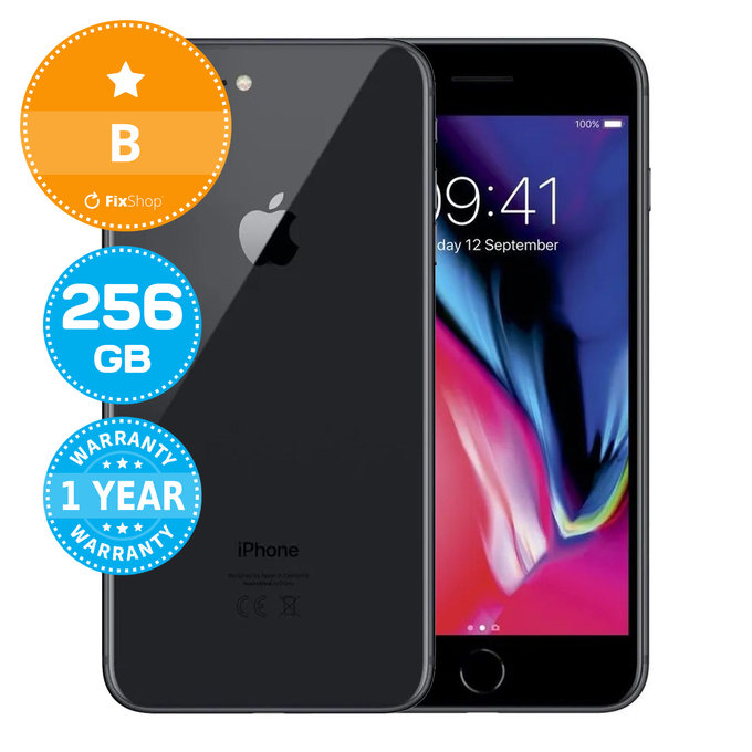 Apple iPhone 8 Plus Space Gray 256GB B Felújított