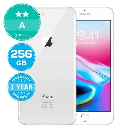 Apple iPhone 8 Plus Silver 256GB A Felújított