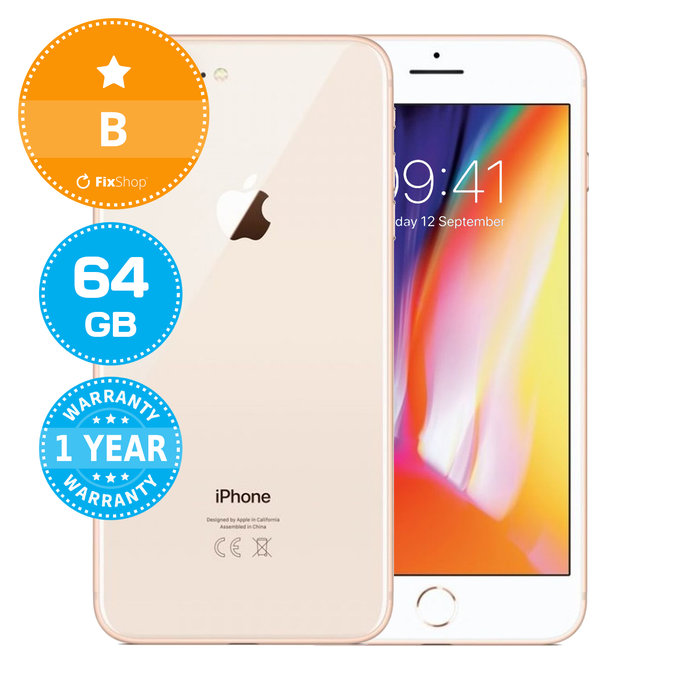 Apple iPhone 8 Plus Gold 64GB B Felújított