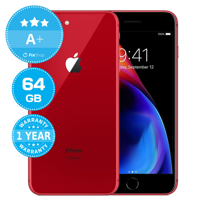 Apple iPhone 8 Plus (PRODUCT)RED 64GB A+ Felújított