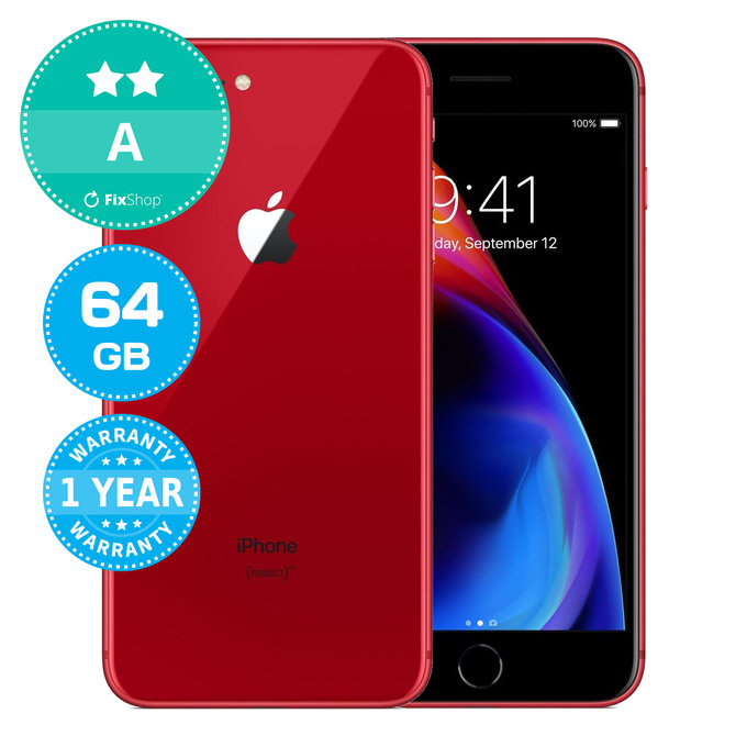 Apple iPhone 8 Plus (PRODUCT)RED 64GB A Felújított