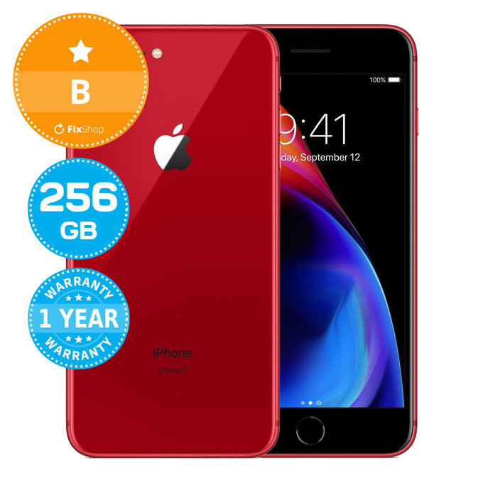 Apple iPhone 8 Plus (PRODUCT)RED 256GB B Felújított