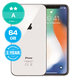 Apple iPhone X Silver 64GB A Felújított