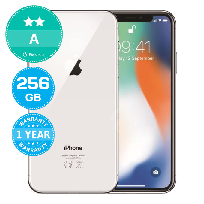 Apple iPhone X Silver 256GB A Felújított