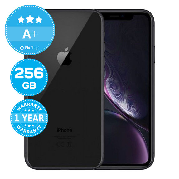 Apple iPhone XR Black 256GB A+ Felújított