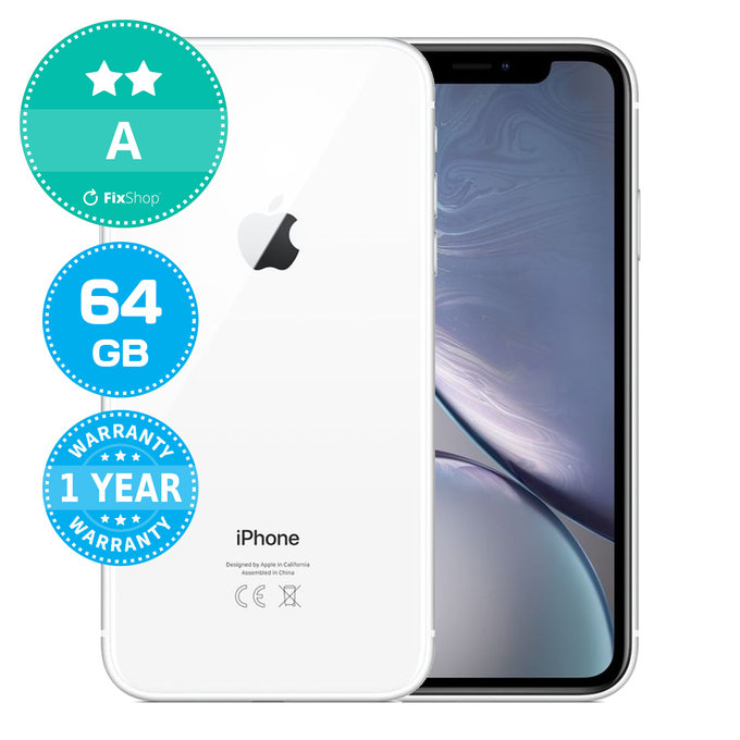 Apple iPhone XR White 64GB A Felújított