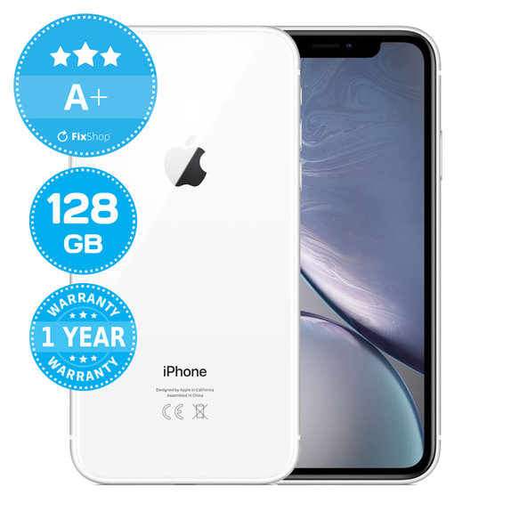 Apple iPhone XR White 128GB A+ Felújított