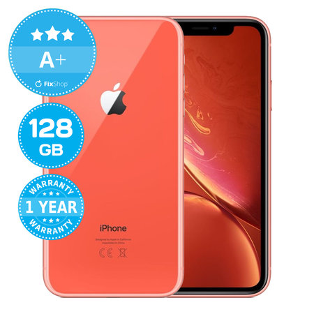 Apple iPhone XR Coral 128GB A+ Felújított
