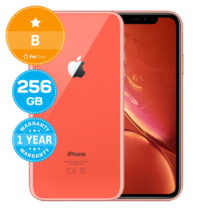 Apple iPhone XR Coral 256GB B Felújított