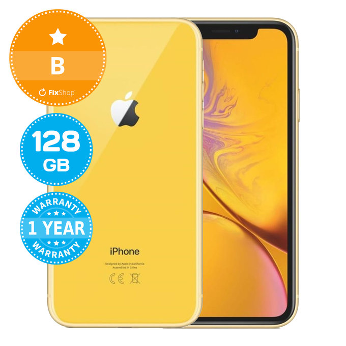 Apple iPhone XR Yellow 128GB B Felújított