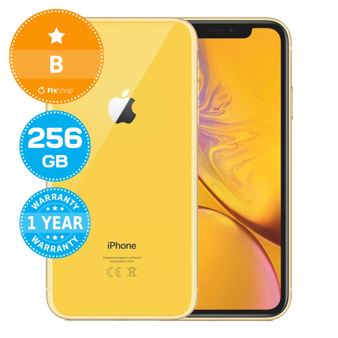 Apple iPhone XR Yellow 256GB B Felújított