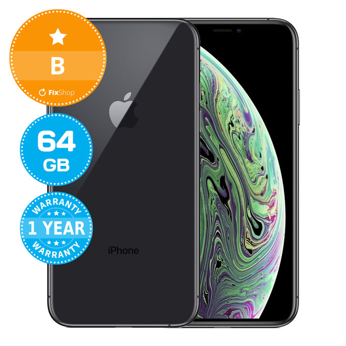 Apple iPhone XS Space Gray 64GB B Felújított