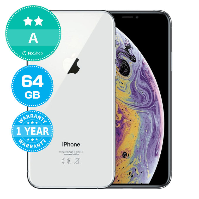 Apple iPhone XS Silver 64GB A Felújított