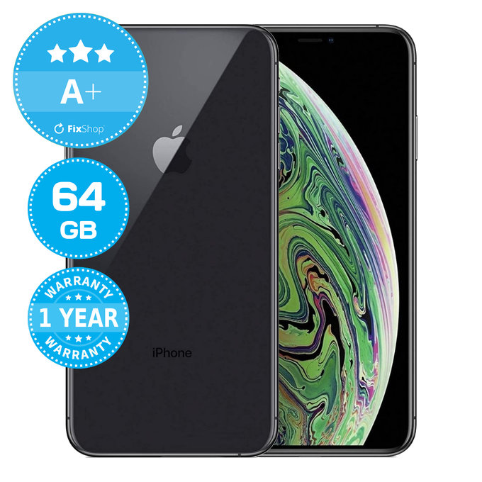 Apple iPhone XS Max Space Gray 64GB A+ Felújított
