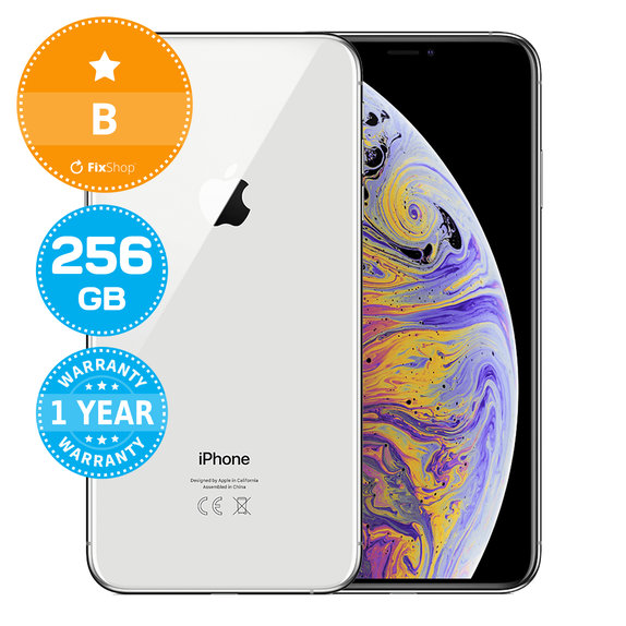 Apple iPhone XS Max Silver 256GB B Felújított