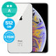 Apple iPhone XS Max Silver 512GB A Felújított
